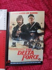 THE DELTA FORCE,Cannon Film VHS Video Promotional Card,Martial Arts,CHUCK NORRIS