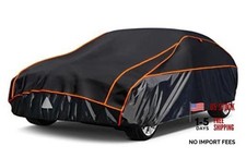 Hail Protector Car Cover Fits H5 Sedan - 194 to 208 Inch - Black