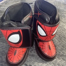 Spider-Man by Marvel Toddler Boys Winter Light-up Mid-Calf Boot, Size 6