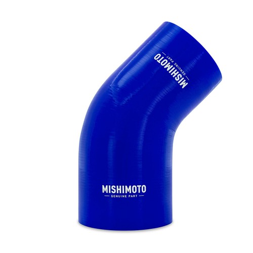 Mishimoto Silicone Reducer Coupler 45 Degree 3in to 3.75in - Black