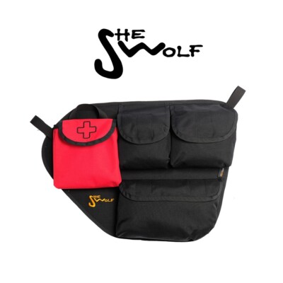 Toyota Land Cruiser J150 Side window pockets first aid kit bag She-Wolf