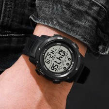 Waterproof Men's Military Tactical LED Digital Sports Watch Backlight Wristwatch