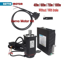 AC Servo Motor RS485 Driver Controller Kit,220V 3000rpm L3000 17-bit Encoder