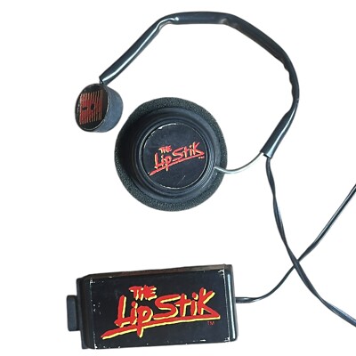 Echelon 3-D Space Flight Simulator Commodore 64 Lipstik Headset - Untested