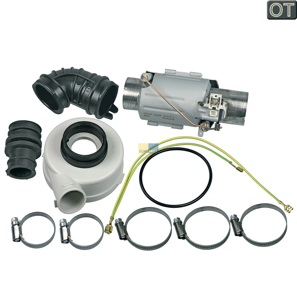 Heizung Durchlauferhitzer Pumpe Spülmaschine C00257904 Bauknecht 481010518499 - Bild 2 von 2