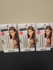 Scunci Hair  Body Temporary Tattoos 3 Of Same Design 2 Sheets Each Pack 6 Pack