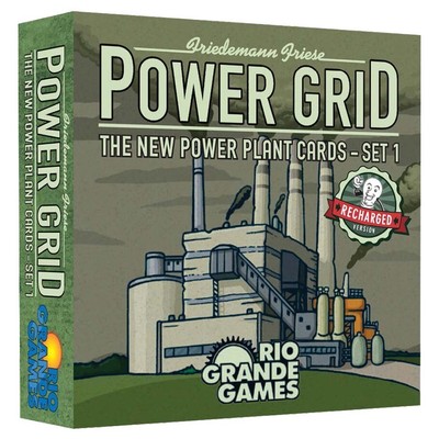 Board Games Expansions and Upgrades Power Grid: New Power Plant Cards (Set 1)