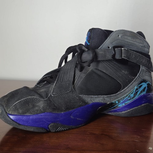 Air Jordan VIII 8 Retro 467808-009 Shoes Size Mens 9.5 Basketball Retro Sneakers - Picture 6 of 13