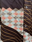 1970’s Vintage Sm/Med Disco Shirt, Brown 100% Poly 4-1/4” wide Butterfly Collar — photo 5