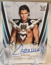 2020 Topps WWE Auto HUMBERTO CARRILLO Autograph #/199 Card SP BERTO Lucha Libre
