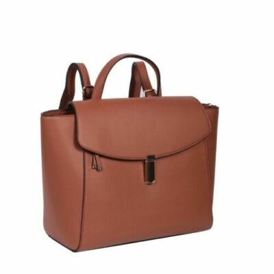 Alfani backpack Crossbody Bag Vegan leather Brown Adjustable