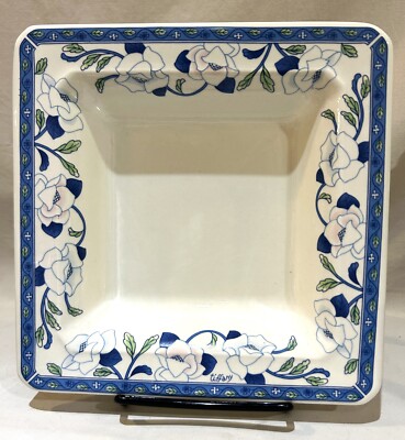 Tiffany Boutique Fine Tableware Square Plate Bowl 8.25