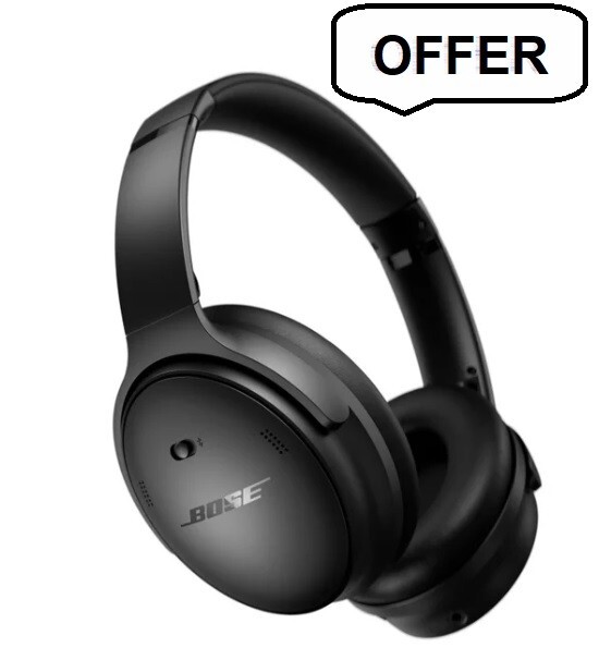 Bose QuietComfort SC Noise-Cancelling Headphones for Superior Sound Quality and Comfort