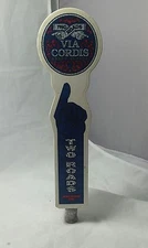 TWO ROADS Via Cordis Abbey Blonde Brewing CO. Beer Tap 