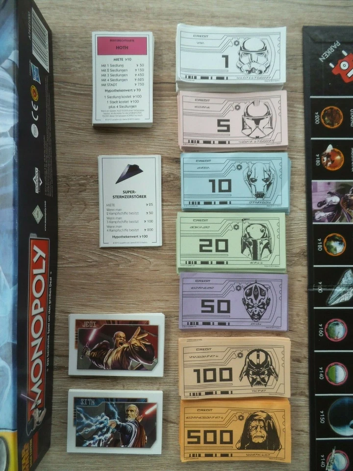 Monopoly - Star Wars - Saga Edition - Hasbro (5499) - Bild 4 von 4