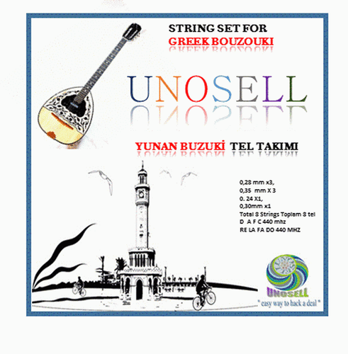 String Set For Greek String Instrument Bouzouki - Picture 4 of 4