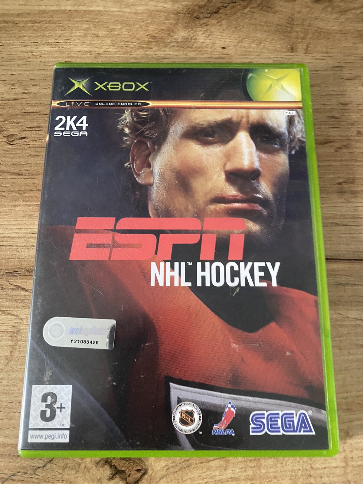 ESPN NHL Hockey (Microsoft Xbox 2005)  WITH MANUAL