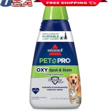 Pet Stain Removal Cleaner Portable Carpet Cleaners Spot Odor Eliminator 32oz New