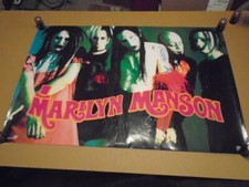 RARE VINTAGE Marilyn Manson POSTER Smells Like Children NINE INCH NAILS Nothing