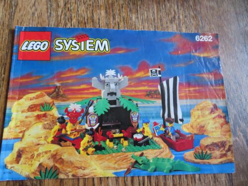 LEGO VINTAGE SOUTH SEA ISLANDERS 6262 INSTRUCTIONS ONLY - Picture 1 of 1
