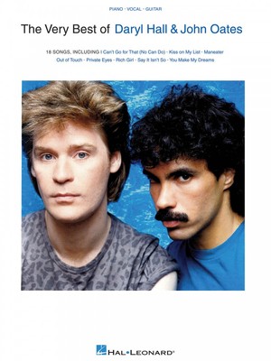 The Very Best of Daryl Hall and John Oates Sheet Music Piano Vocal 000148169