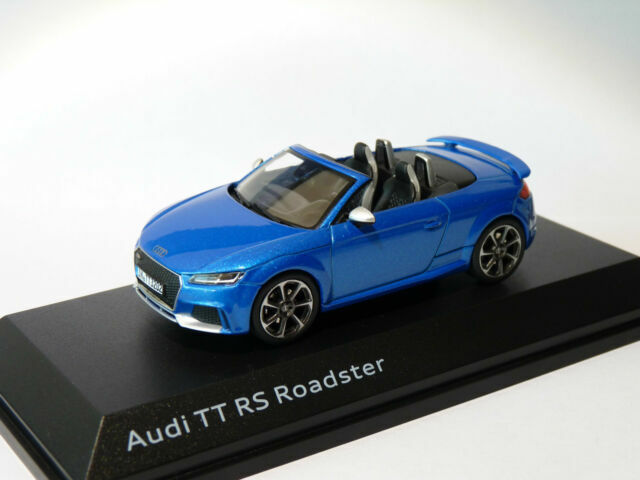 Audi TT RS Roadster ara azul 1:43 iscale