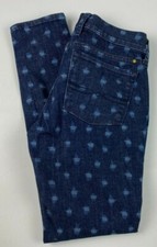 Lucky Brand Women's Jeans Sz 2 / 26 Charlie Skinny Low Rise Dark Wash Stretch