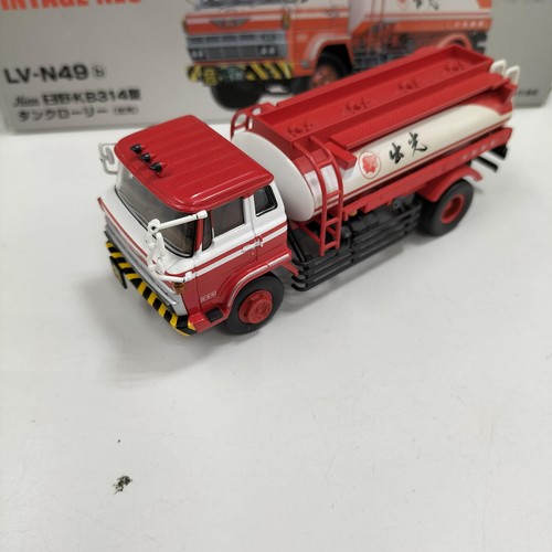 Tomica Limited Vintage TLVN49b Hino KB314 Tanker Truck Fuel Shell Mini Car Japan - Picture 6 of 9