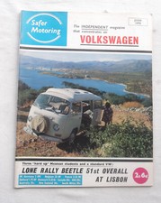1970 VW Volkswagen Safer Motoring Magazine Porsche Beetle