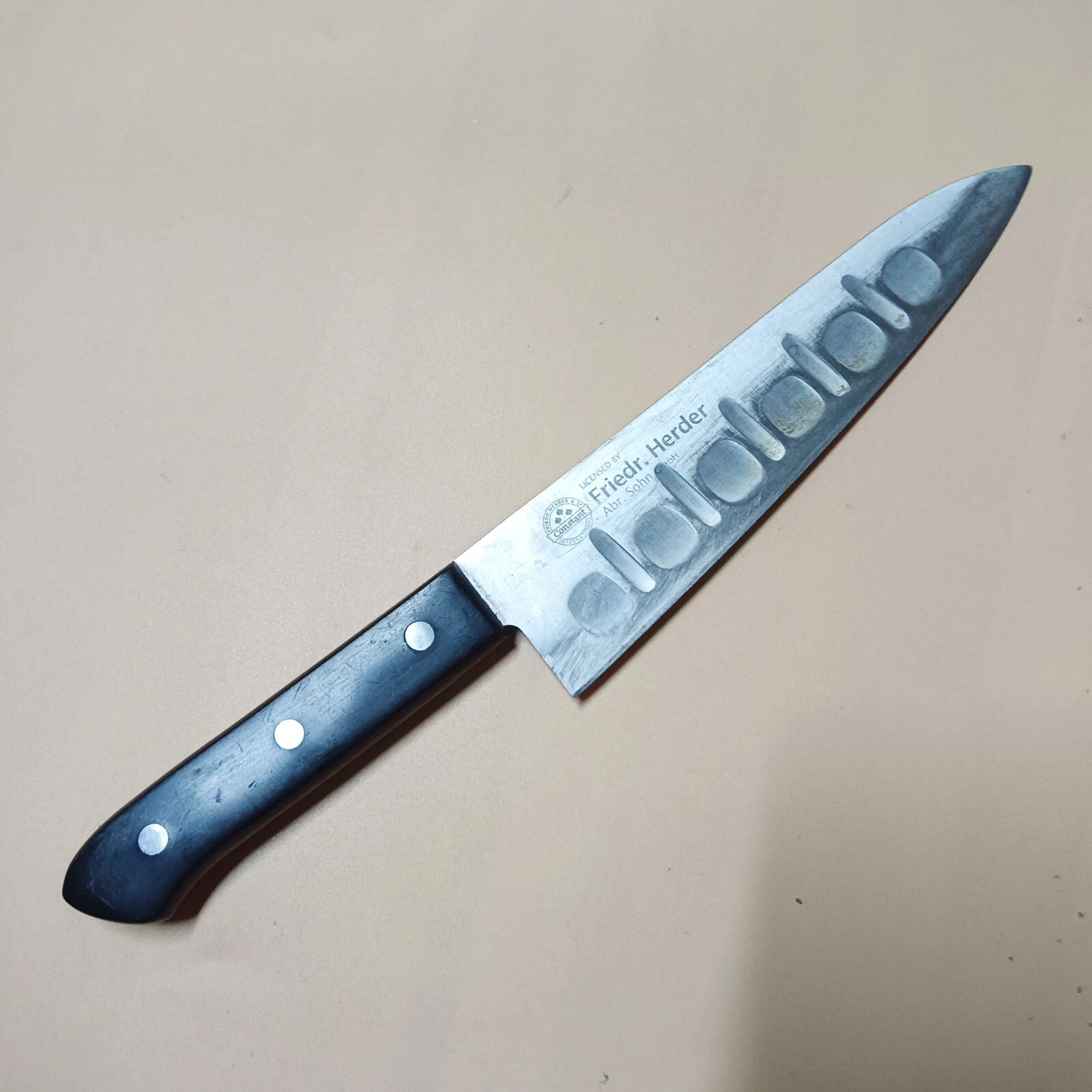 Friedr.Herder A.S CONSTANT Chef's Kitchen knife Abr.Sohn GmbH 180 mm