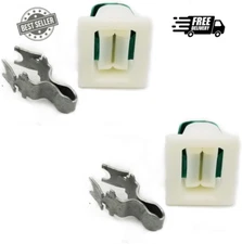 (2 Pack) Dryer Door Catch and Latch Kit For Maytag Amana Whirlpool Frigidaire...
