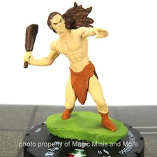 Masters of Time ~ PREHISTORIC WARRIOR #010 HeroClix brute miniature w/card #10
