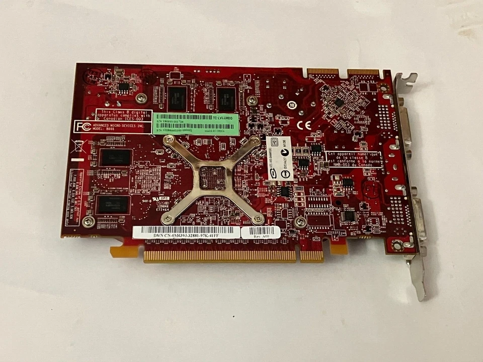 Dell ATI Radeon HD 4670 Graphics Video Card 512MB M639J - Image 4 of 4