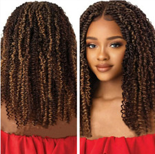 Full Lace Women Dreadlock Wigs Braided Wig Kinky Twist Braiding Hair Crochet Wig