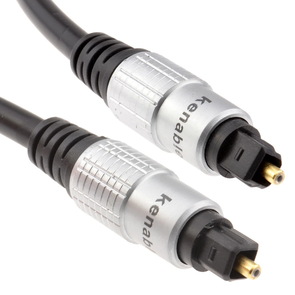 Pure Optical Fibre TOSlink 6mm Audio Cable for Soundbar/Gaming/TV/Cinema Room 2m - Image 4 of 4