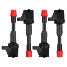4x Ignition Spark Coil 30520-PWA-003 For Honda Jazz 30521-PWA-S01 New