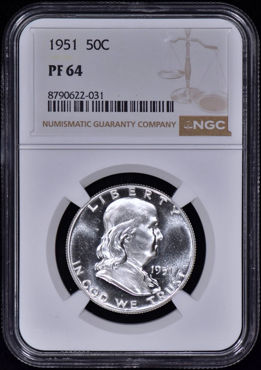 25+ Proof Franklin Half Dollars 1951 for sale | Updated Oct 2026