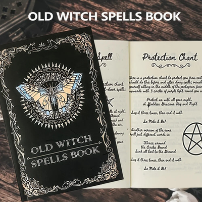 #ad Old Witch Spells Book Essential Tool for Witches amp; Wizard Beginners 3PCS $8.49