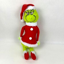 Christmas Grinch Soft Plush Doll Stuffed Toy Kids Christmas Gift 24''