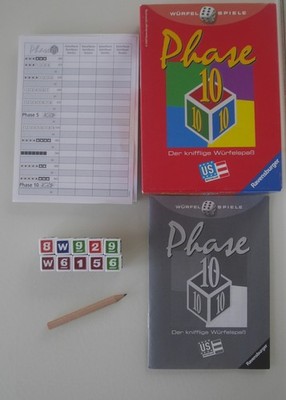 Almost Like New: Phase 10! The Dice Game! 100% Complete