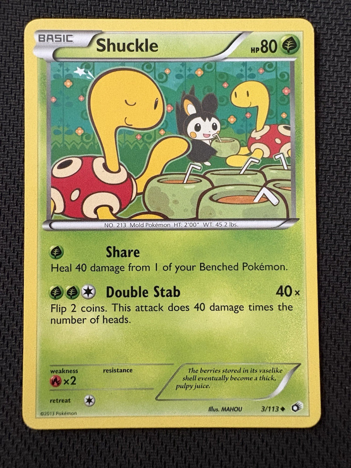 Shuckle 3/113 Legendary Treasures Regular