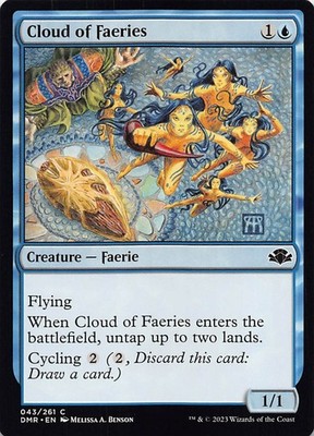 Cloud of Faeries DMR 43 Normal English NM - MTG