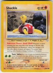 Shuckle 51/64 Neo Revelation Common