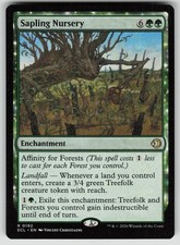 Sapling Nursery 192 Rare Lorwyn Eclipsed Magic: The Gathering Near Mint