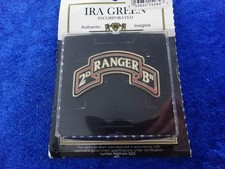 Original  Airborn CSIB, 2nd Ranger Patch Bund Dress ID Badges