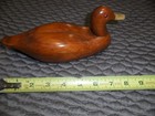 Signed Vintage Wood Duck Decoy — photo 2