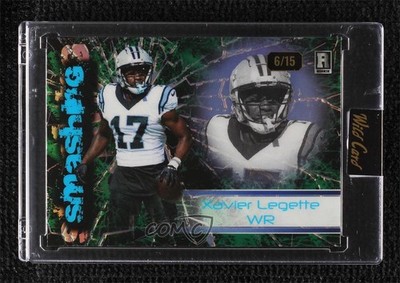 2024 Alumination Just The Hits Smashing 6/15 Xavier Legette #AS-XL Rookie RC 7m3