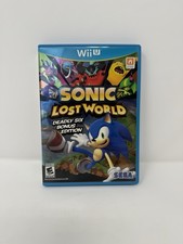 Sonic Lost World Deadly Six Bonus Edition (Nintendo Wii U, 2013) Complete CIB