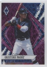 2021 Panini Chronicles Phoenix Purple Velocity Cristian Pache #23 0i1i