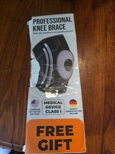 DR. BRACE ELITE Knee Brace With Side Stabilizers  Patella Gel Pads XXL